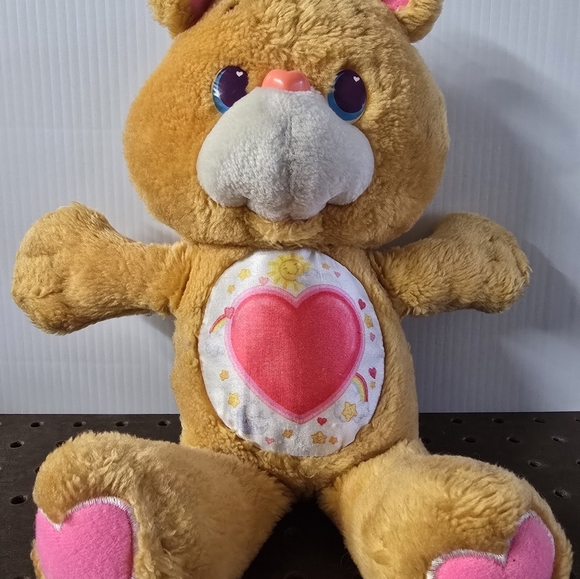 Vintage 1991 Kenner Care Bears Tenderheart Bear Plush 12” - Picture 2 of 5